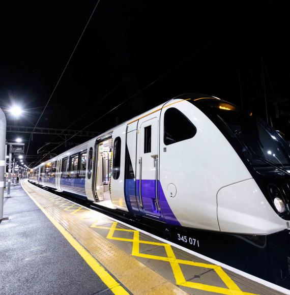 New Elizabeth Line Train