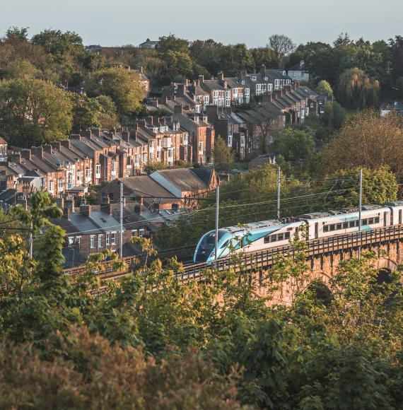 Train in Durham