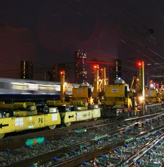 Engineering works on Anglia Route