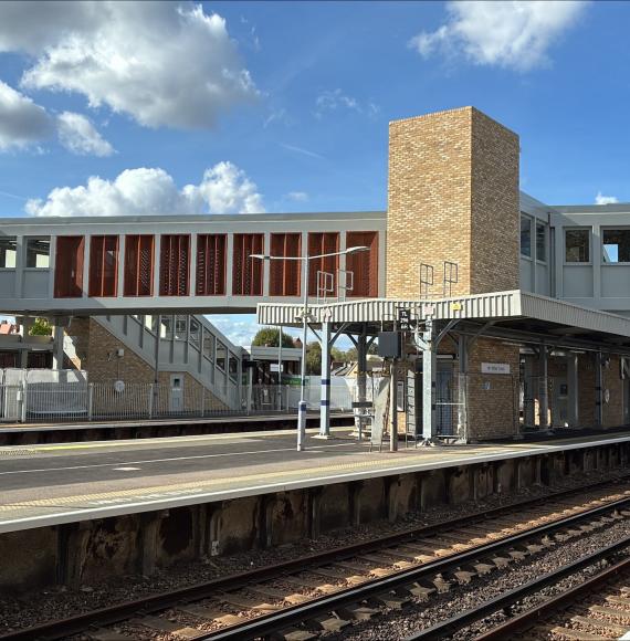 Hither Green footbridge