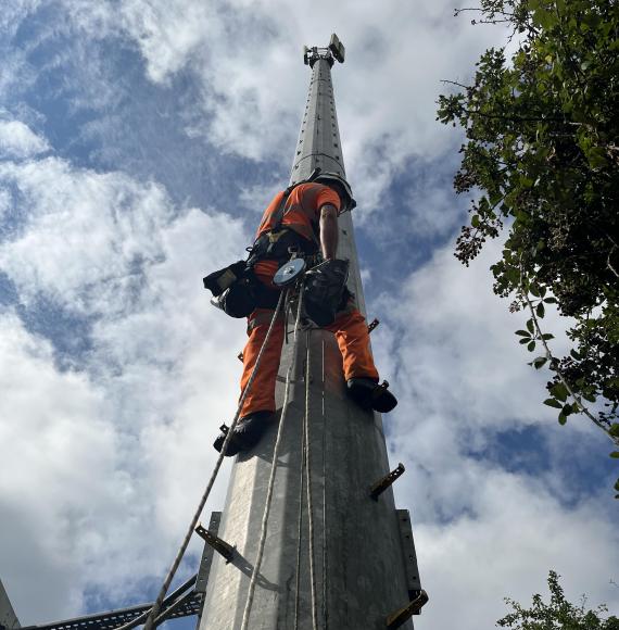 Installing weather stations