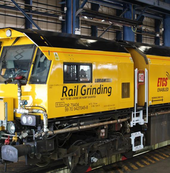 Loram C44 Rail Grinder vehicle 44-02