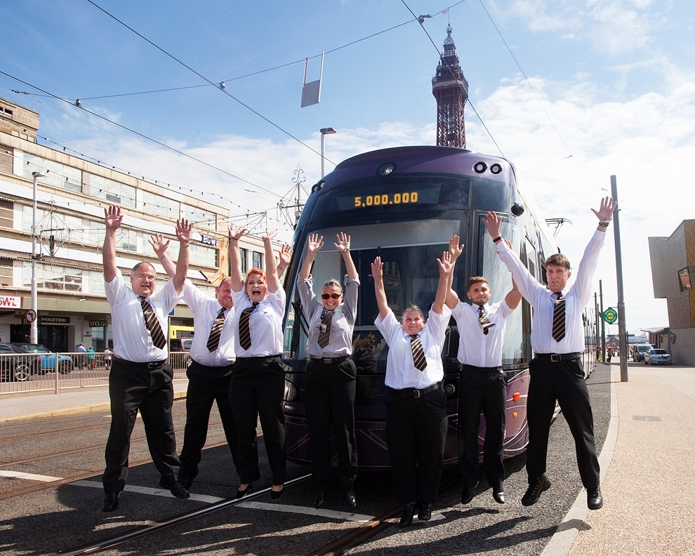 Blackpool tram passenger numbers back on the rise after 2014 dip 