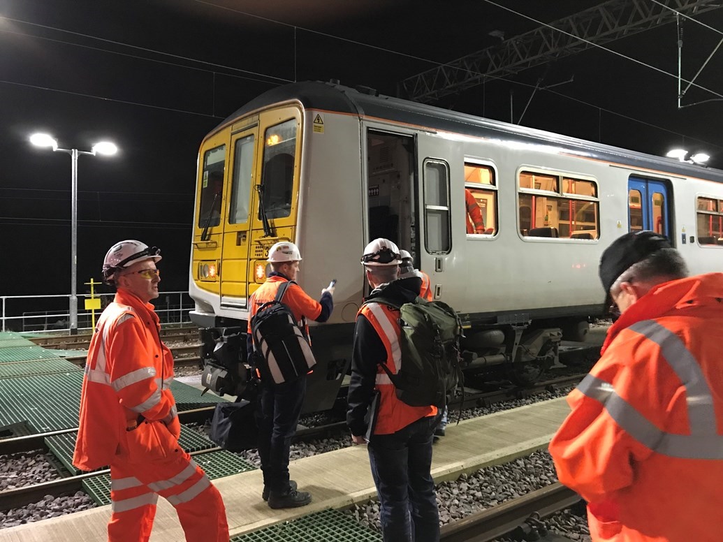 Final 100mph speed checks made on electrified Manchester to Preston railway