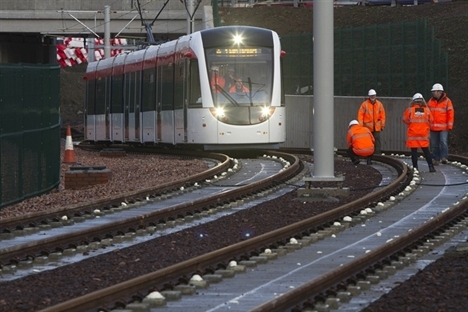 Edinburgh Tram project contracts Parkeon Transit