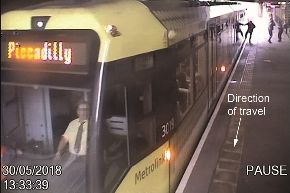 RAIB releases report after passenger trapped in door and dragged by Metrolink tram