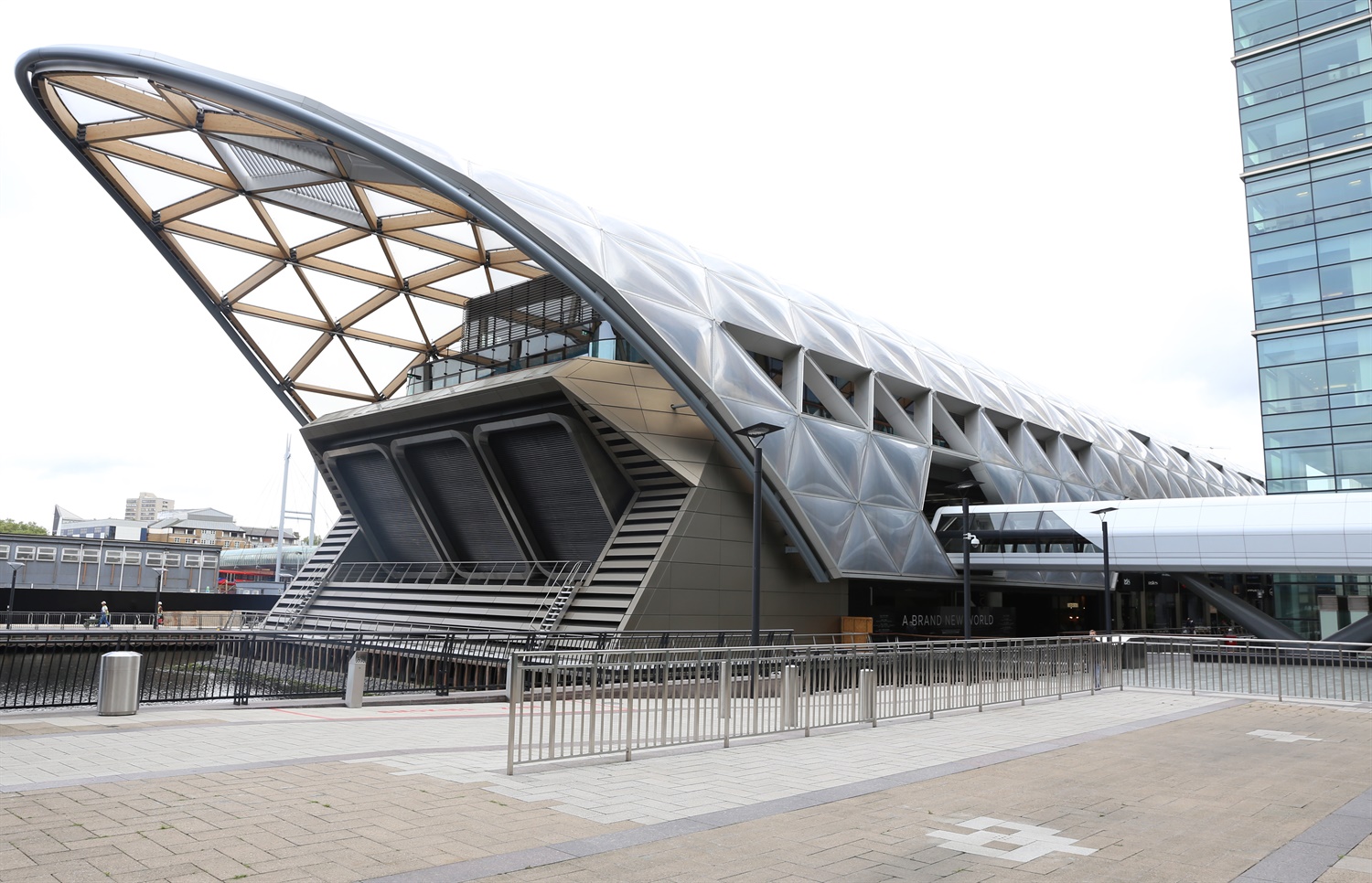 Construction of first Crossrail station building complete