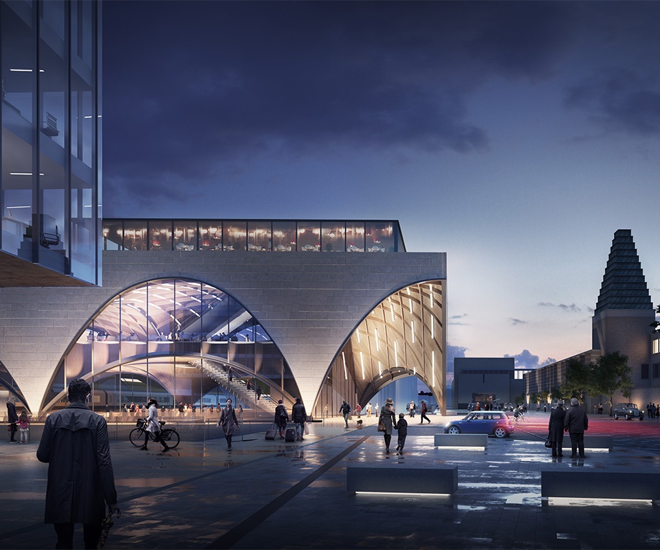 Winning concept designs for new Oxford station revealed