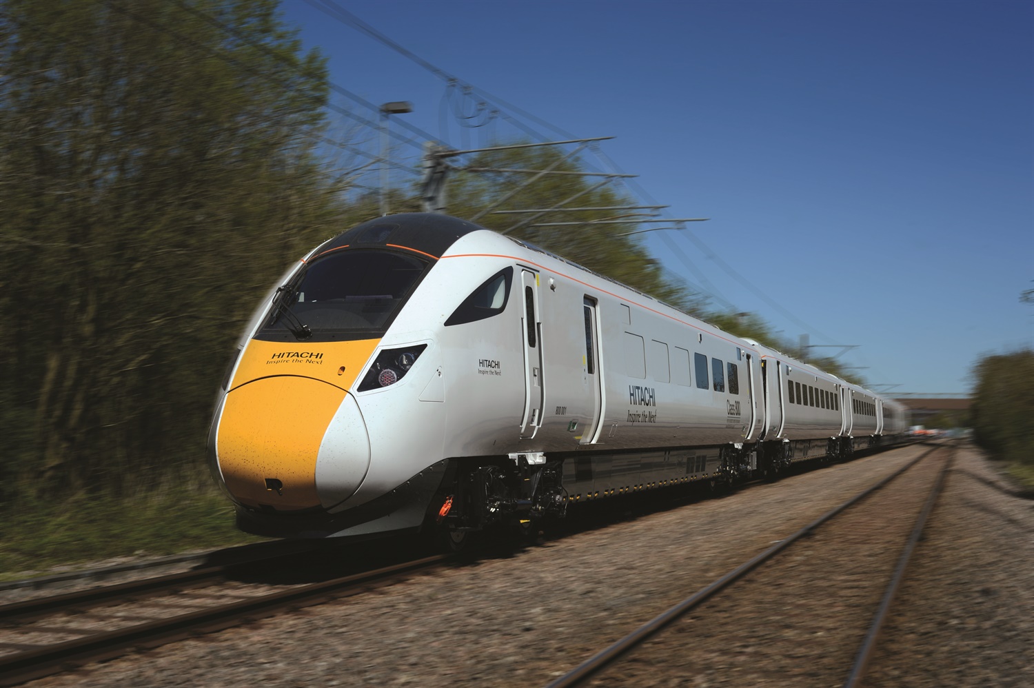 Hitachi unveils first UK-built Class 800 train