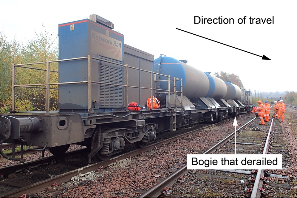 RAIB issues warning over brakes and wheel safety following derailment incident