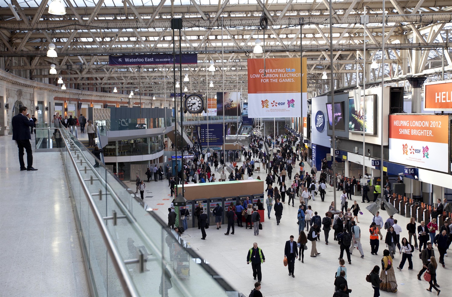 Five new platforms for Waterloo station as old Eurostar terminal reopens 