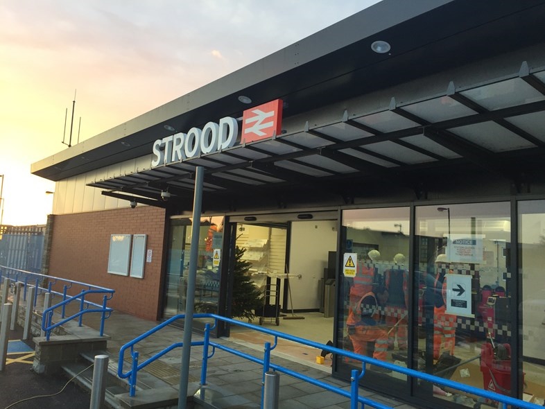 Strood station reopens after £2m improvements
