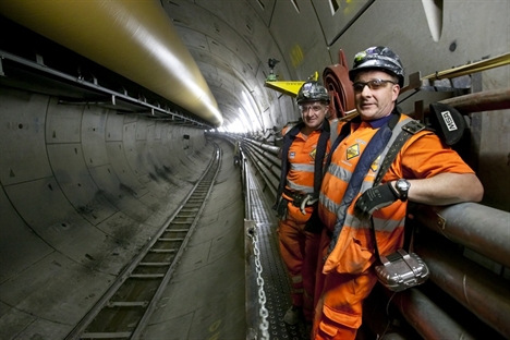 Tunnel fit-out contract awarded for Crossrail