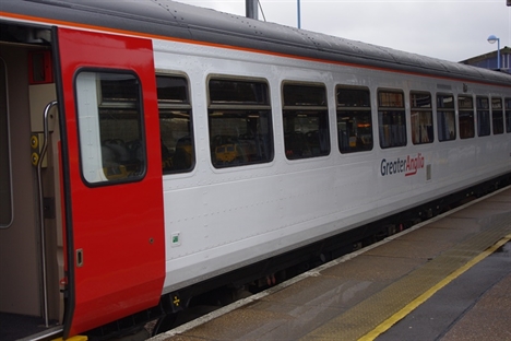 Passenger boost for Greater Anglia