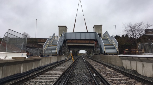 Engineers hit key milestone in delivery of new Maghull North station