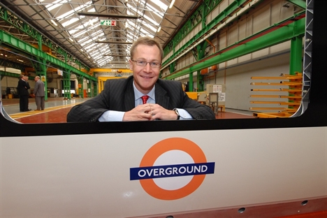 Howard Smith joining Crossrail from TfL London Rail