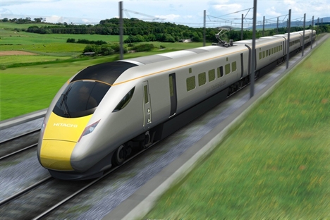 Hitachi train testing contract for GB Railfreight 