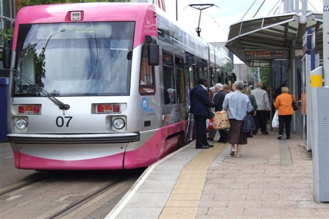 Platform work complete at Midland Metro