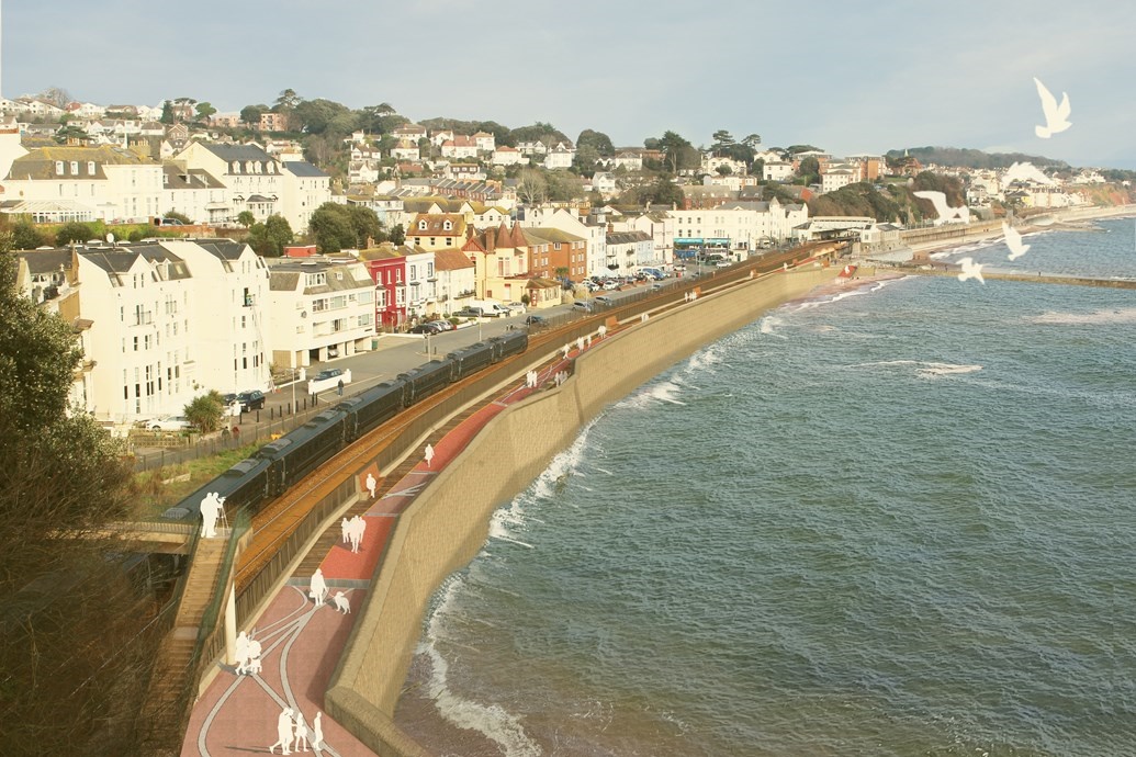 Network Rail reveals winner of Dawlish sea wall construction contract 