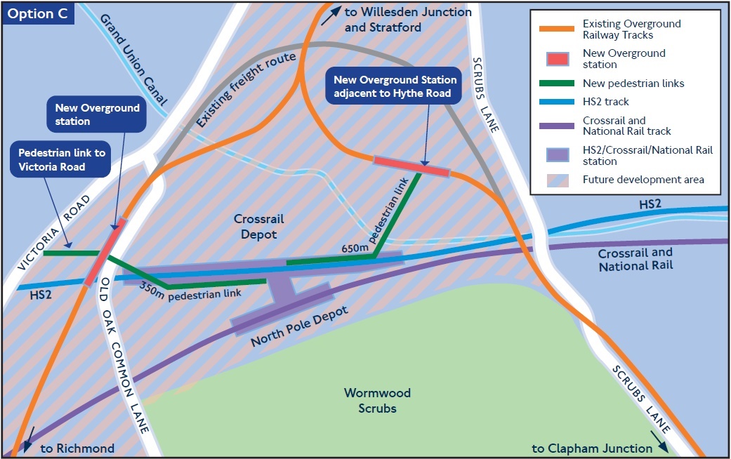 TfL secures €4m EU funding for two new Old Oak stations