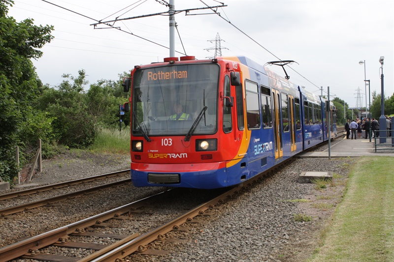 Sheffield to Rotherham tram-train delayed