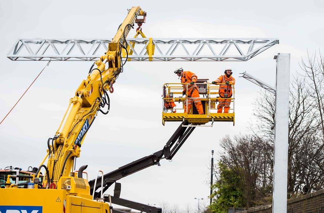 Alloa line reopens after electrification works