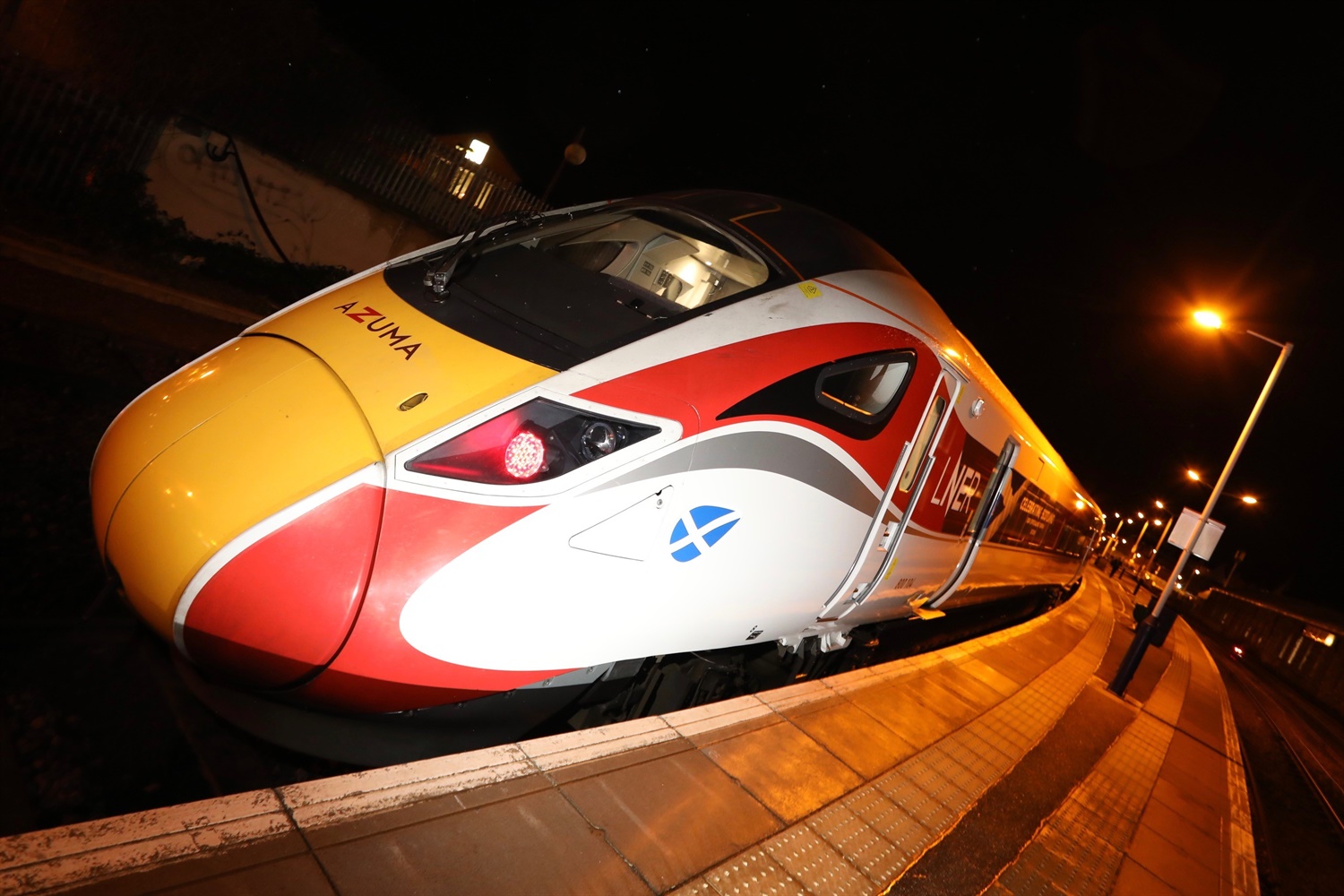 Azume trian launch Azume trian launch