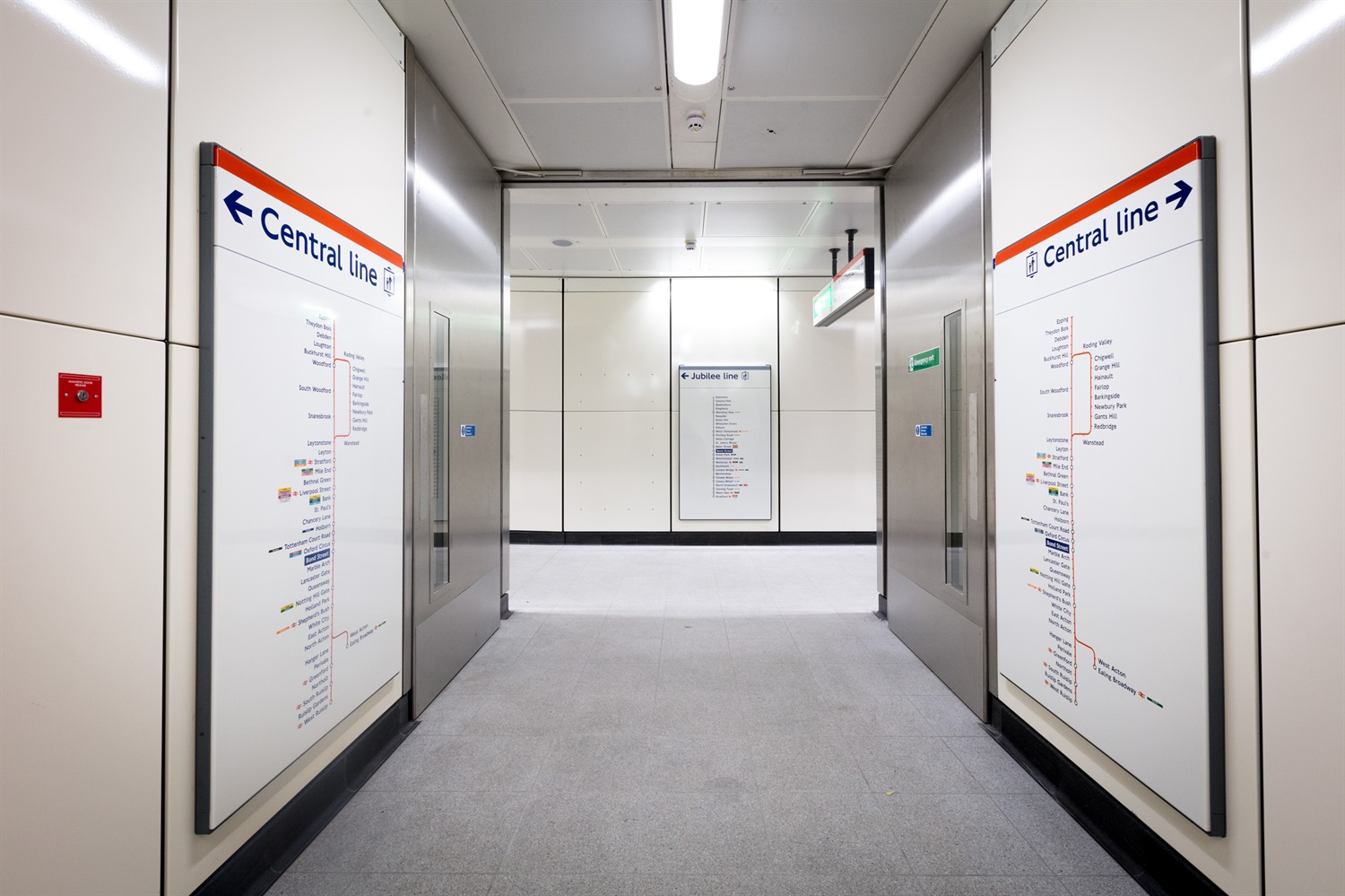 Bond Street new-cross-passage c. TfL Bond Street new-cross-passage c. TfL