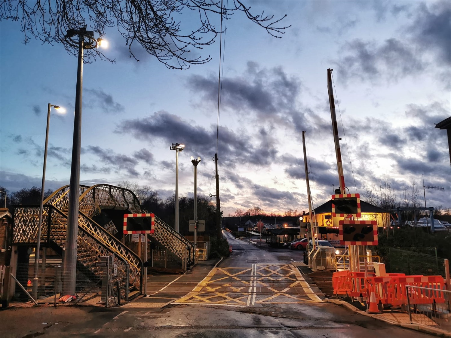 Brundall level crossing