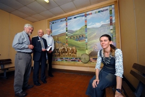 Mural commemorates Kinder Scout mass trespass