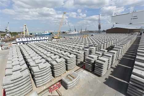 Crossrail completes tunnel segment production