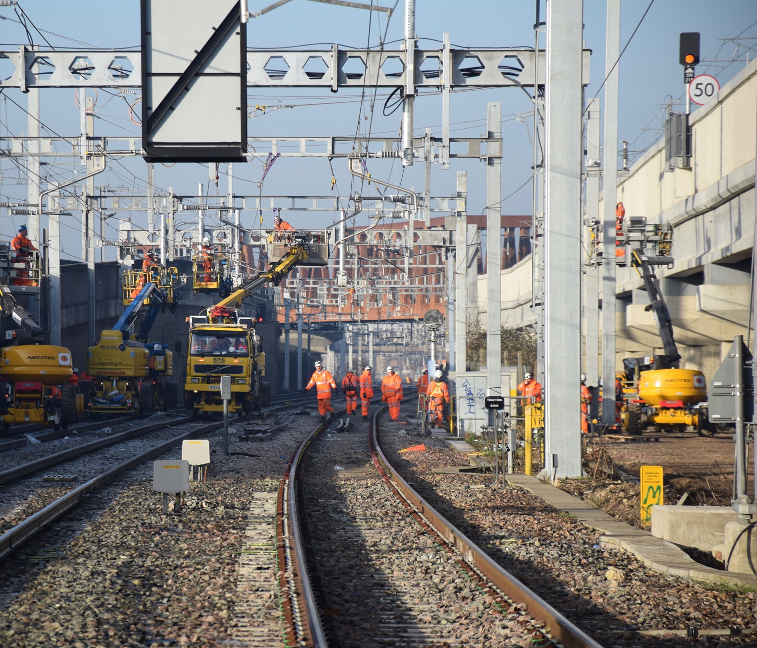 Vital Crossrail works delivered over Christmas 