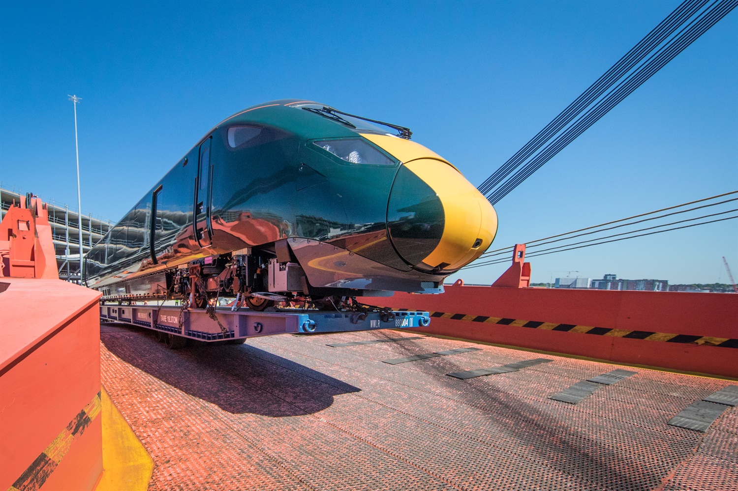 Class 802 GWR GWML arrive in Southampton