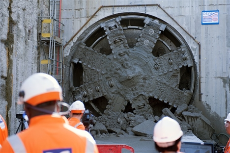 Crossrail tunnelling works more than 80% complete