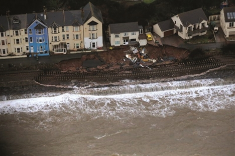 Dawlish -drone photo 