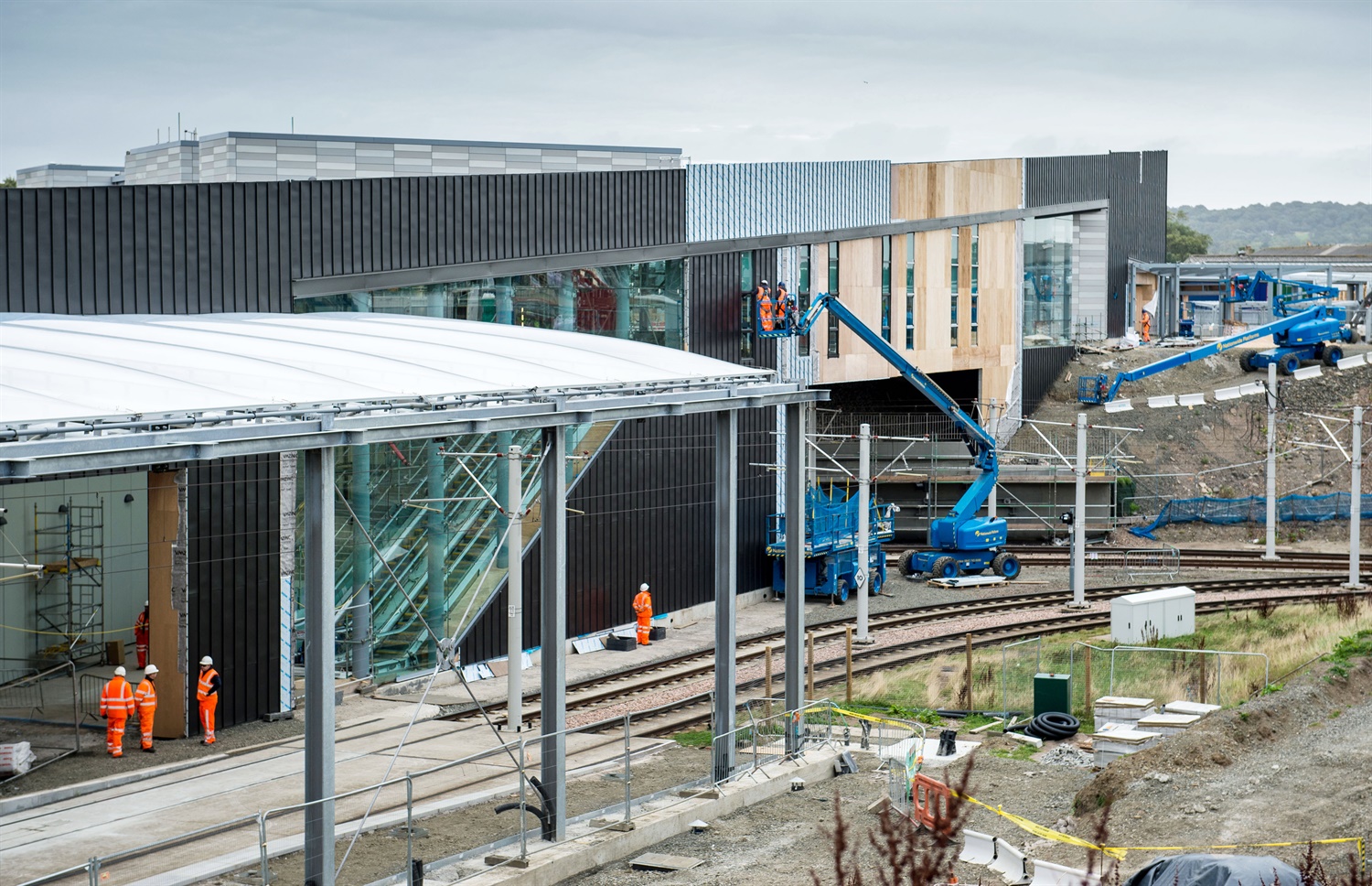 Edinburgh’s £41m tram-train interchange  to open next month 