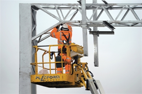 North west rail electrification work progressing 