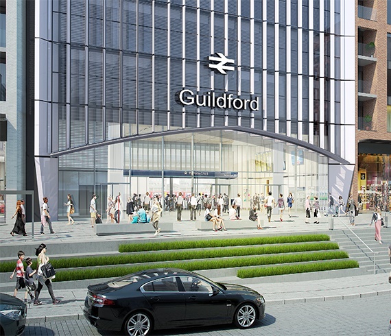 Guildford station gets approval for £150m regeneration work