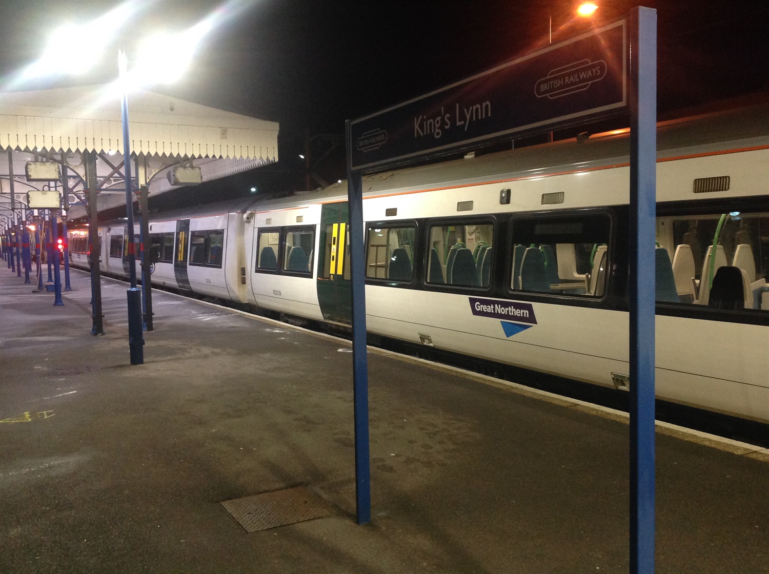 Great Northern unveils refurbished carriages for Fen Line