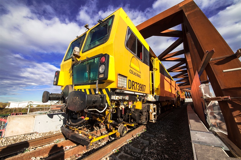 First tracks laid at Stockley 167602