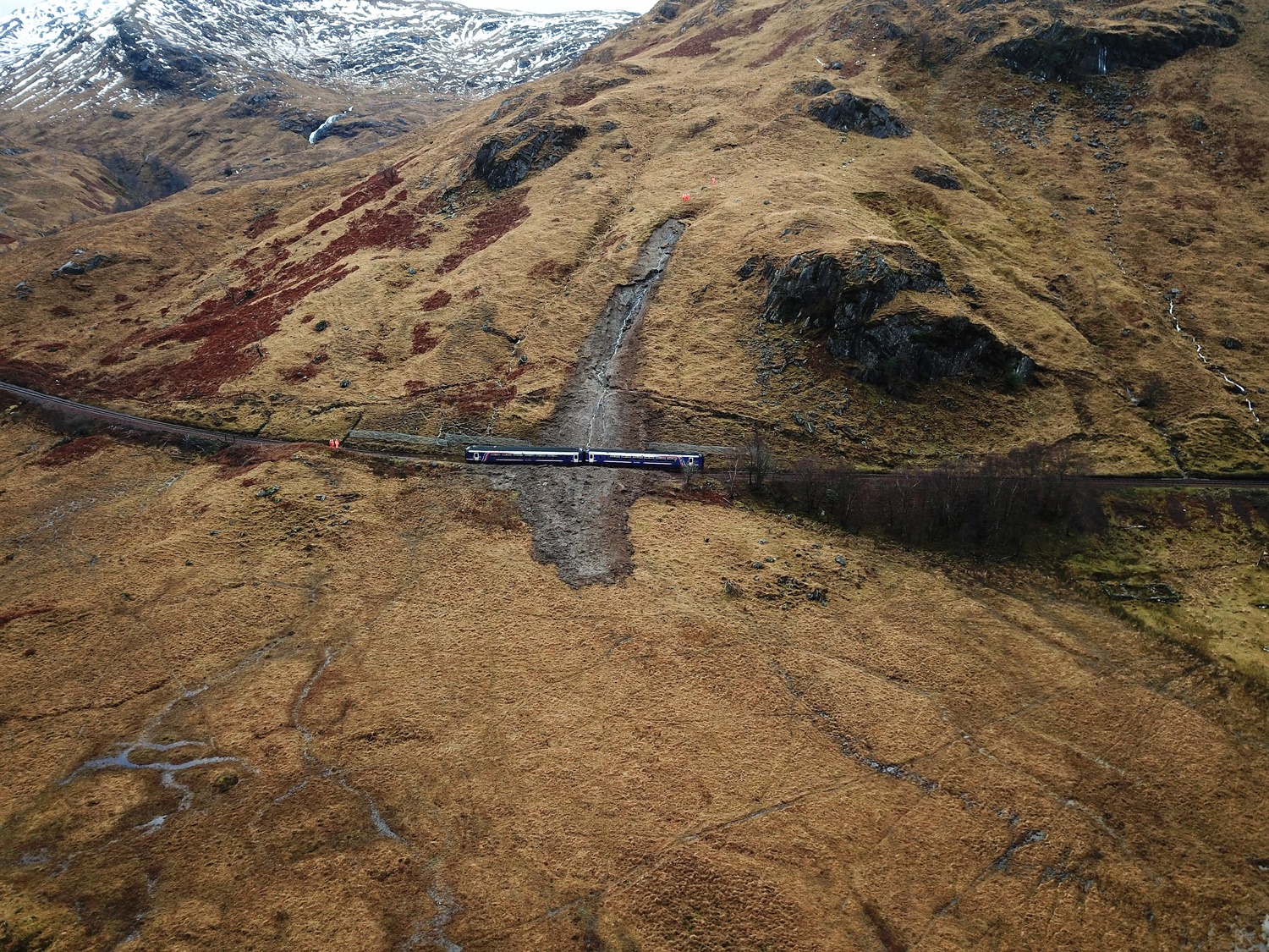 Scottish line reopens after 1,000-tonne landslide turmoil