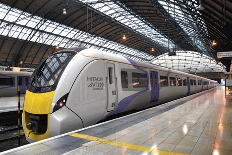 Hitachi unveils new commuter train design