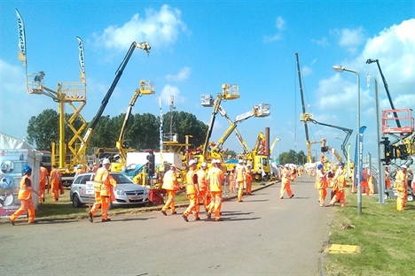 Half a billion pounds of plant and equipment at Rail Live 2014