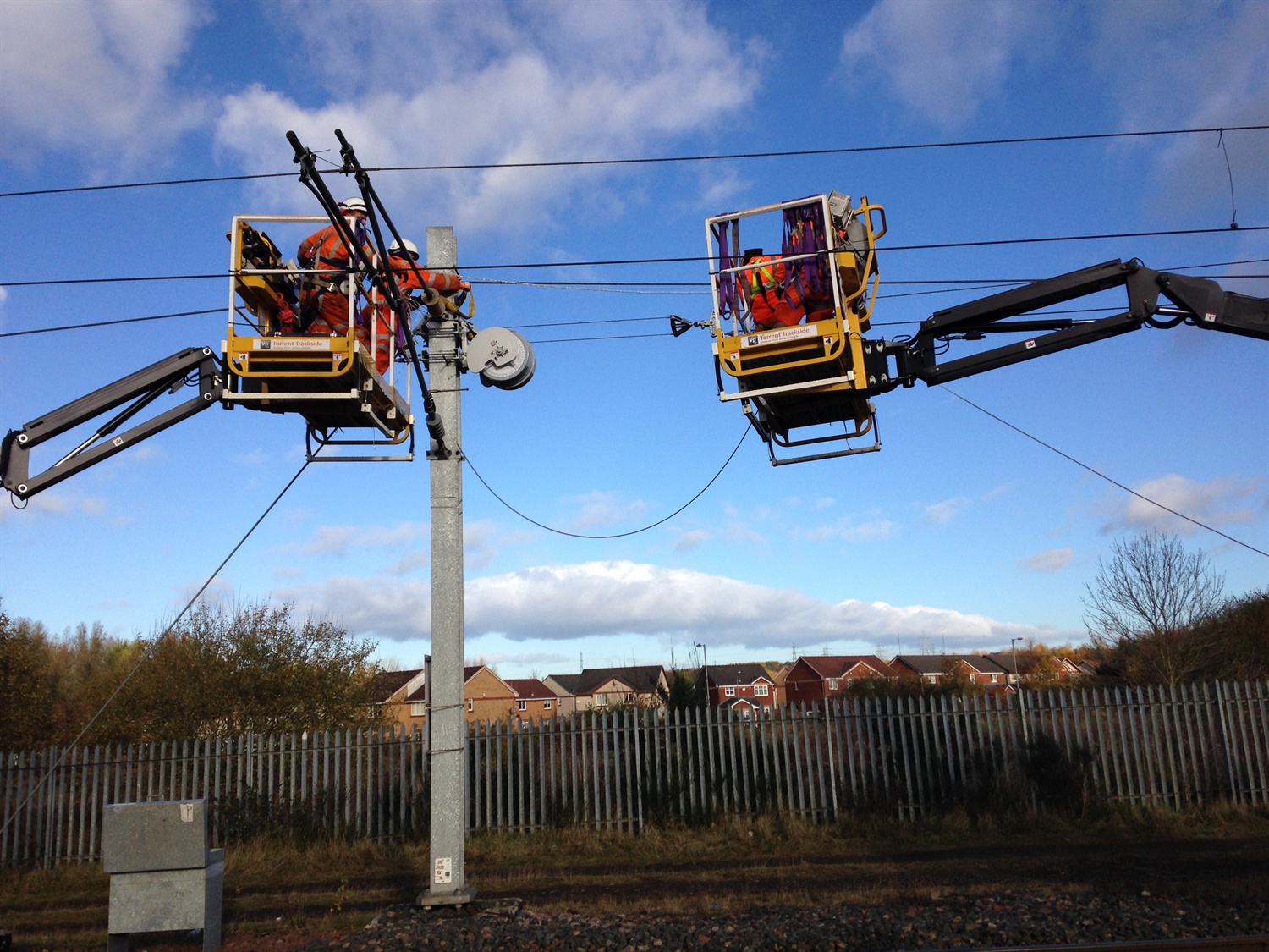 NR set to reach major Shotts electrification milestone over Easter 