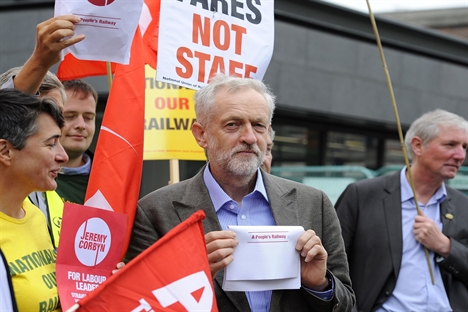 Corbyn’s Labour would renationalise rail and ‘cut ROSCOs out’
