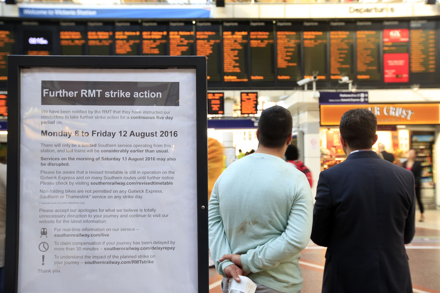 RMT cancels strike as Southern re-enters negotiations