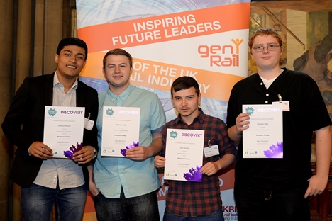 Gen Y Rail north west winners named 