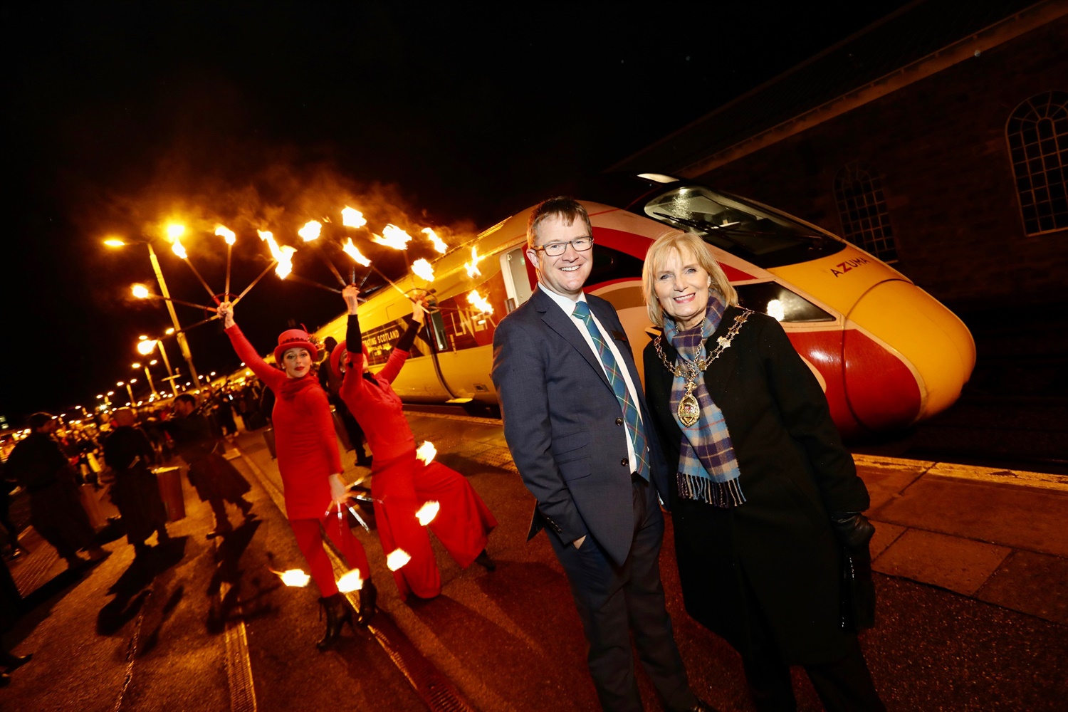 Azuma trains arrive on Highland Chieftain route 