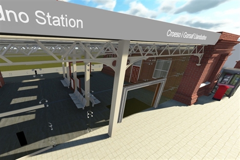 Llandudno Station improvement work starts
