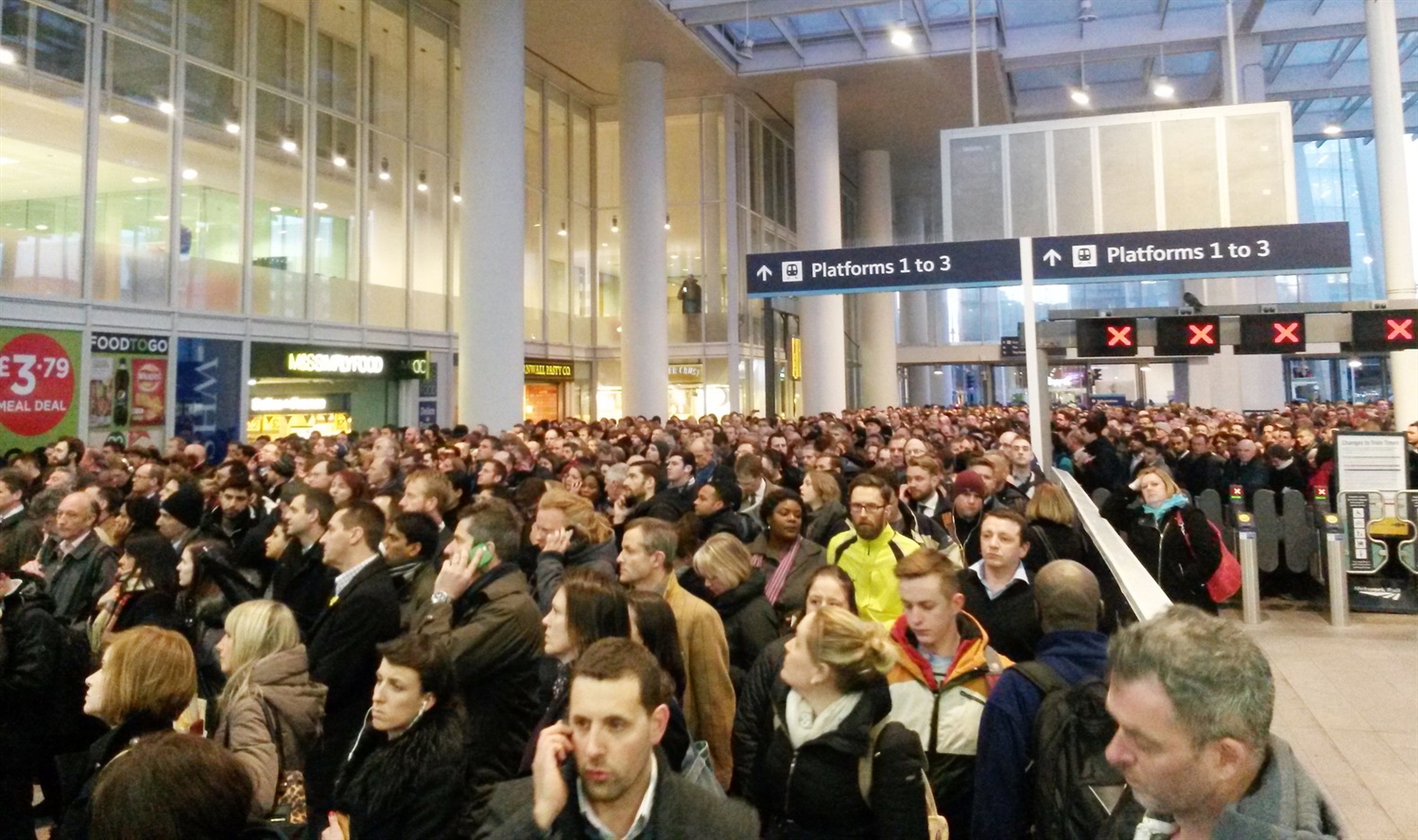 Urgent action called for after crowd chaos at London Bridge